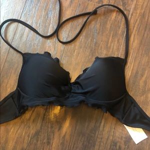 Hobie black push up bikini